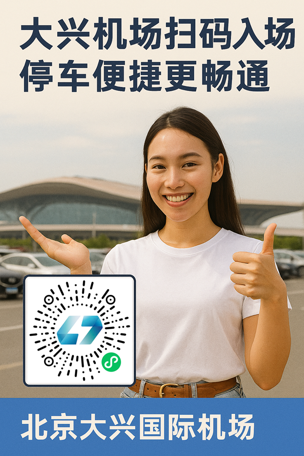 大興機場停車別臨時找，文鋒小程序提前搞定