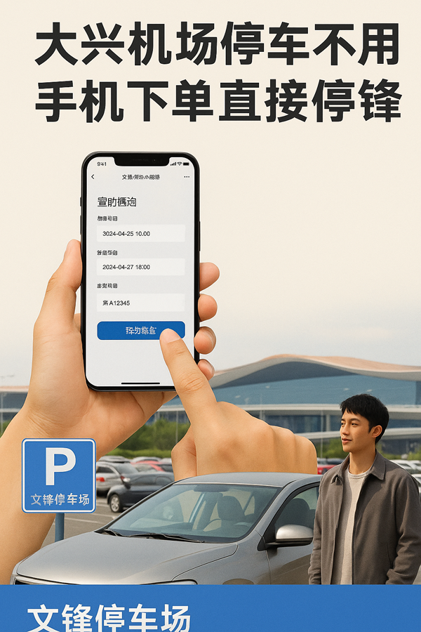 不想大興機(jī)場停車遇糟心事？選文鋒，提前給自己省麻煩